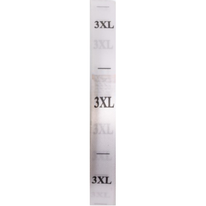 Size Fabric Label