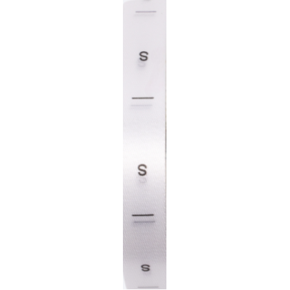 Size Fabric Label