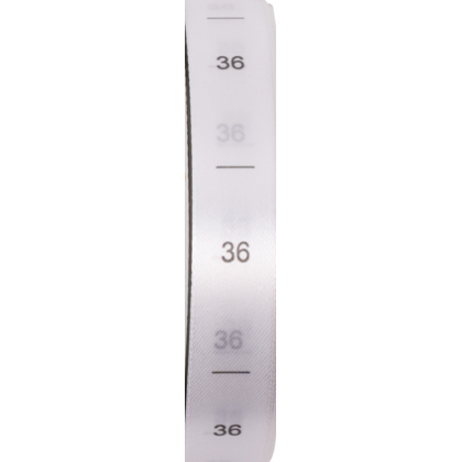 Fabric Number Size Label