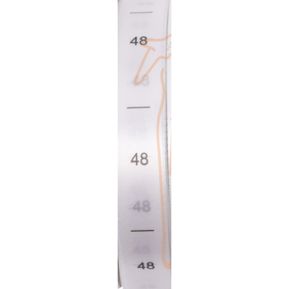 Fabric Number Size Label