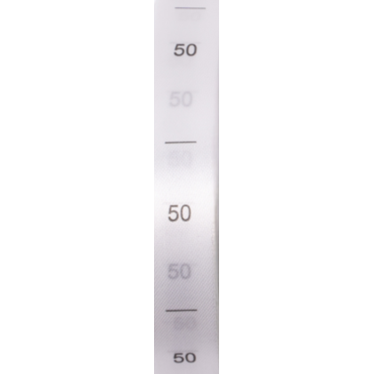 Fabric Number Size Label